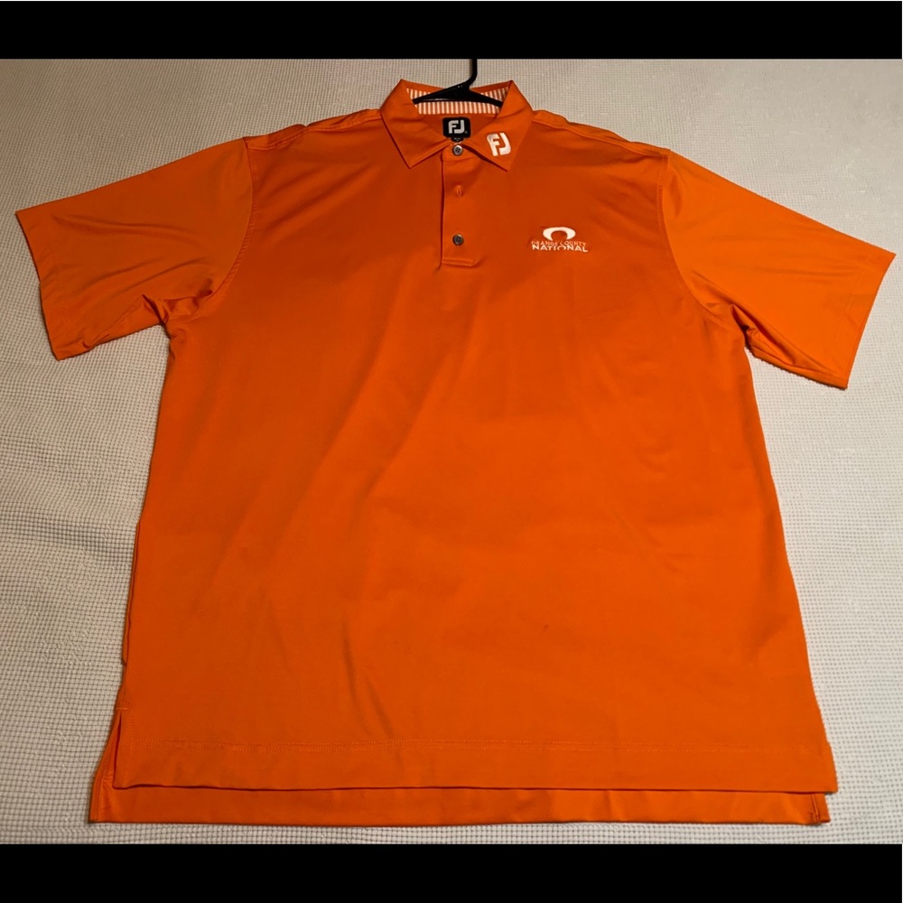 Footjoy Orange County National tour collared shirt
